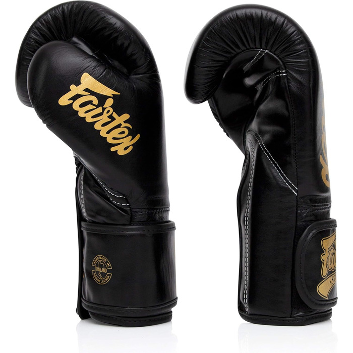 Рукавички для кікбоксингу Fairtex Glory Limited Edition (14 унцій, чорні BGVG1)