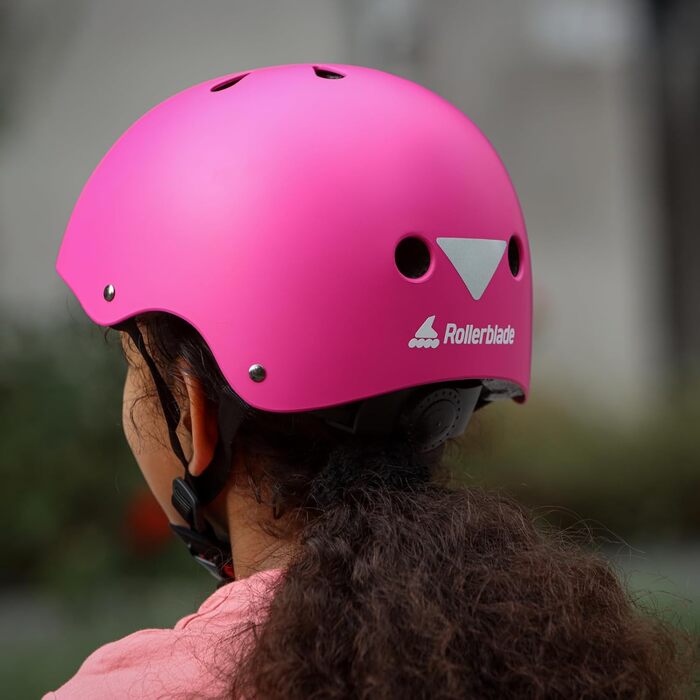 Дитячий шолом Rollerblade RB JR для роликів, скейтборду, самоката та велосипеда, рожевий, сертифікований CE