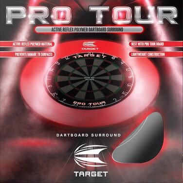 Плівка Target Darts Pro Tour настінна, чорний принт