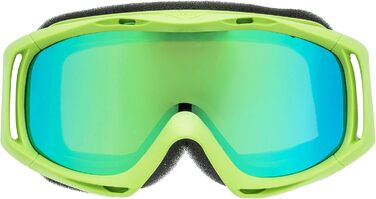 Окуляри Uvex Kids Slider FM Lightgreen/green-lasergold