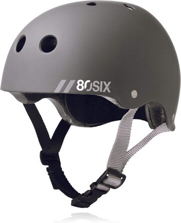 Дитячий захисний шолом 80Six для скейтборду, велосипеда, самоката, BMX, роликів, для хлопчиків і дівчат, вік 5-14+