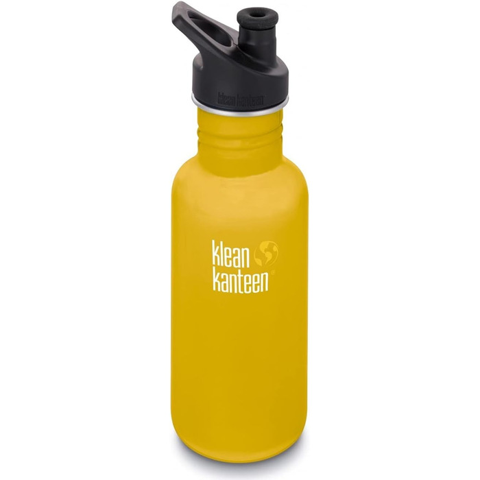 Пляшка для води Klean Kanteen Classic Зимова слива (матова) зі спортивним ковпачком 3.0 532мл