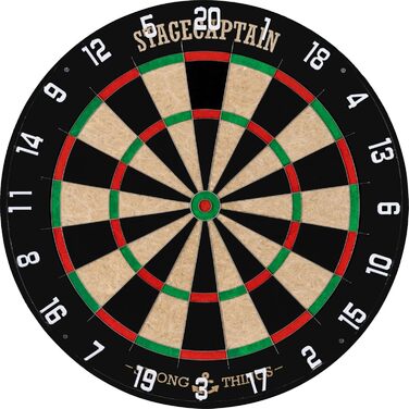 Дартсборд сизалевий зі стрілами, 1715C Bullseye Dartboard