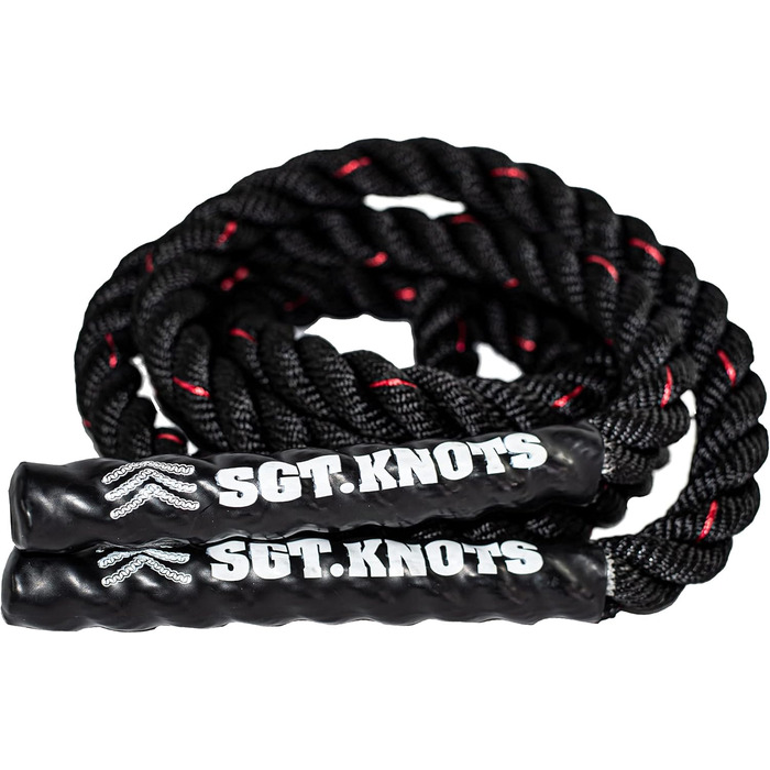 Скакалка SGT KNOTS з обтяженням, 2,5-5,1 см, 10 футів