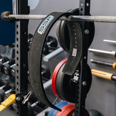 Шкіряний пояс для важкої атлетики SERIOUS STEEL FITNESS, 10 мм, 10,2 см, для пауерліфтингу та тренувань