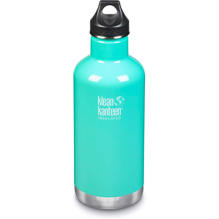 Класична пляшка для води Klean Kanteen Sea Crest з ковпачком-петлею 592 мл/20 унцій