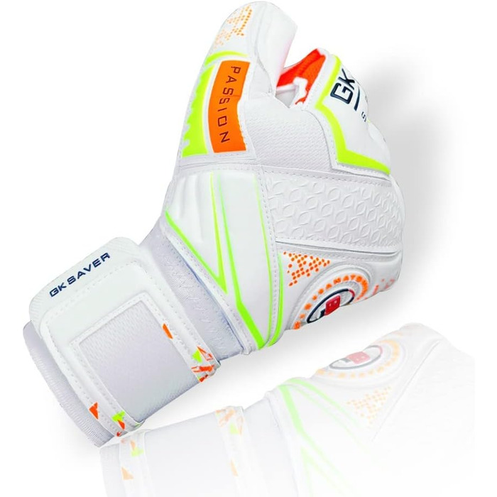 Рукавички воротаря GK Saver Passion PS04, плоский крій, розмір 6-11