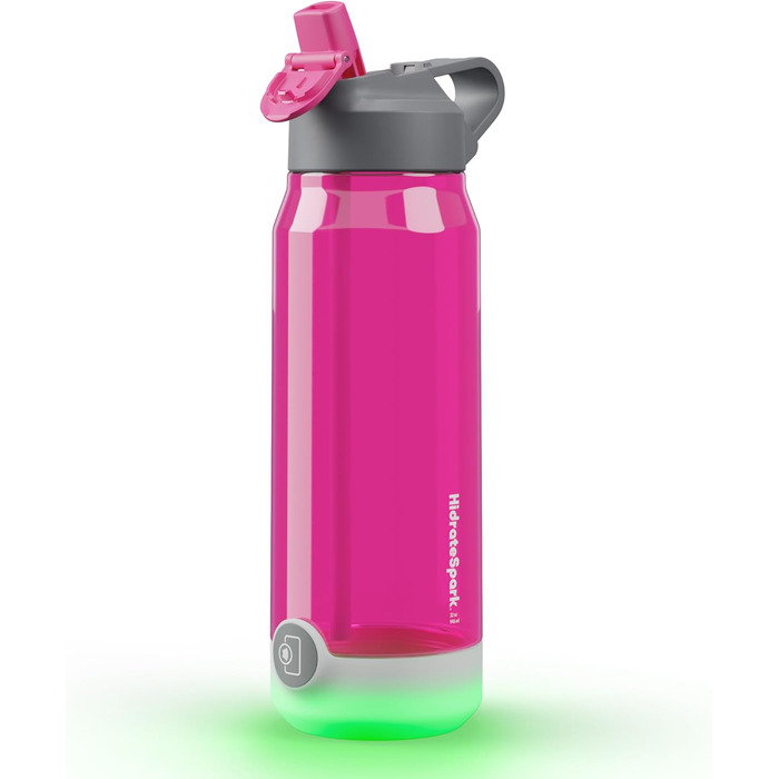 Розумна пляшка для води HidrateSpark TAP зі зручним кришкою та трубочкою