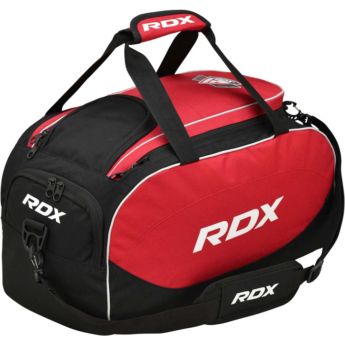 Сумка RDX з відділенням для взуття Рюкзак Duffle Bag червоний