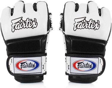 Рукавички Fairtex MMA FGV17, біло-чорні, XL