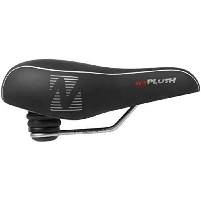 Велосипедне сідло Plush Elasto MF, чорне