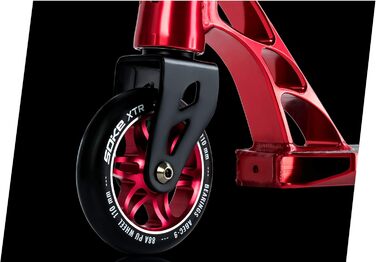 Трюковий самокат SOKE XTR Kick Scooter ABEC 9 Кульковий підшипник Скутер Trettroller червоний для дорослих та дітей