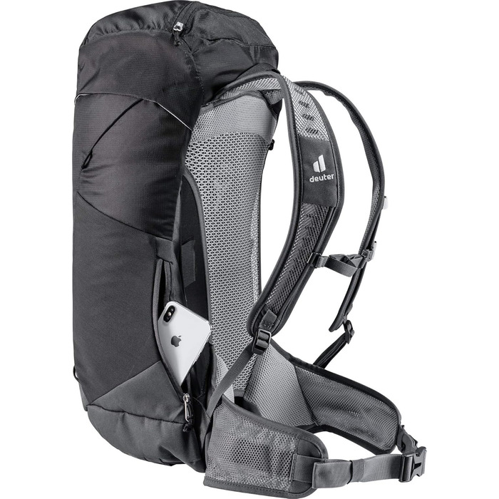 Рюкзак для туризму Deuter AC Lite 32 EL Extra Long, чорний/графіт