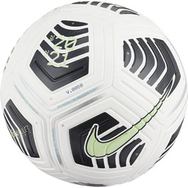 Футбольний м'яч Nike Strike DB7853, білий/чорний/лайм, розмір 5