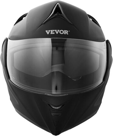 Мотошолом VEVOR без маски, розмір S (55-56 см), ABS, з Bluetooth, змінне скло, DOT, для підлітків і дорослих
