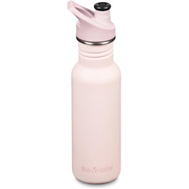 Бутилка Klean Kanteen Classic Narrow 800 мл з нержавіючої сталі з спортивною кришкою, рожевий