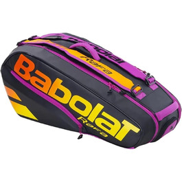 Сумка Babolat RH6 Pure Aero Rafa чорна/помаранчева/фіолетова