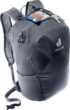 Рюкзак для туризму Deuter Speed Lite 17 чорний, легкий