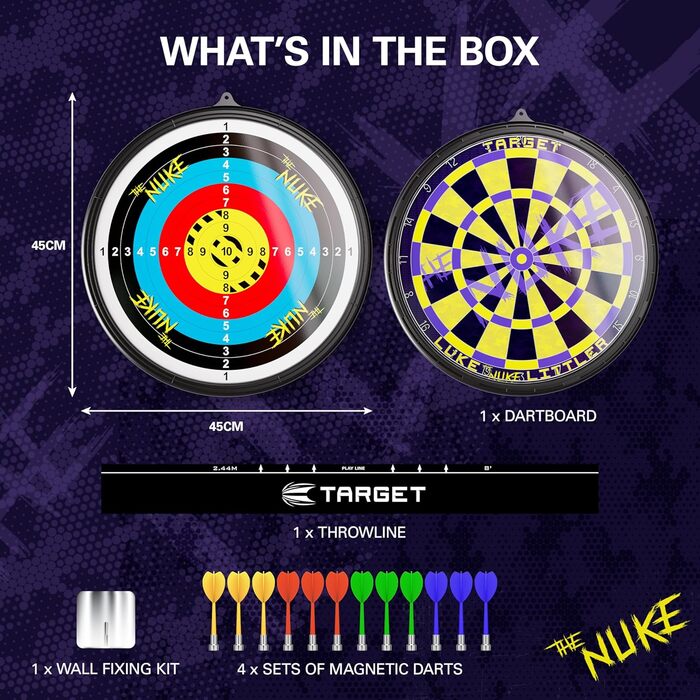 Набір дротиків Target Darts The Nuke Люка Літтлера для дітей