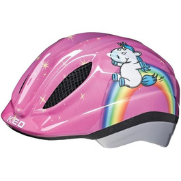 Велосипедний шолом для підлітків Unisex Bike Fashion, рожевий, XS, з єдинорогом