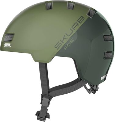 ABUS Stadthelm Skurb ACE – стильний велосипедний шолом для міста, скейтборду, BMX та лонгборду