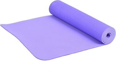 Килимок FASports Yogiplus, двосторонній, 183x60,6 см, фіолетовий