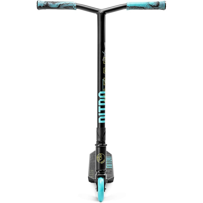 Трюковий самокат Glide для фрістайлу, ABEC 9, 100мм колеса, алюмінієва дека 6061, вага 3,3 кг, навантаження до 100 кг