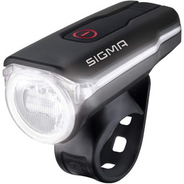 Велосипедна передня фара SIGMA Aura 60 USB, 60 люкс, StVZO, акумуляторна, 3 режими, водонепроникна, заряджається через USB