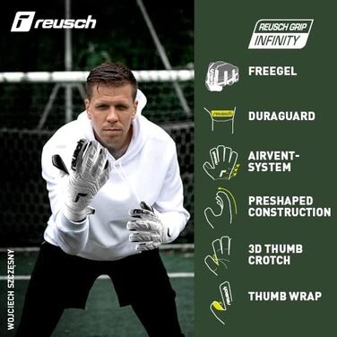 Рукавички Reusch Attrakt Freegel внутр. шов рукоятка Infinity розм. 10