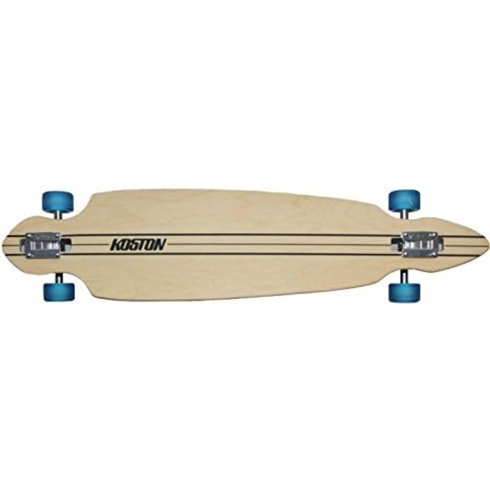 Дюймів Сині колеса - Profi Dropthrough Longboard Drop через Carver, 42.0 x 9.5