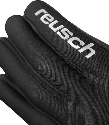 Рукавички Reusch Karayel Windstopper Touch-tec (10, чорний-сріблястий)