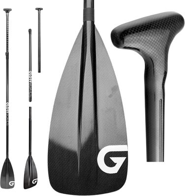 Дошки Glory FULL CARBON SUP Paddle, карбон, 180-220см, 3 частини