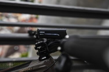 Набір велосипедних LED-ліхтарів OSRAM Race 100, акумуляторні, передній і задній ліхтар зі стоп-сигналом, StVZO, 3 режими яскравості, 50 люкс