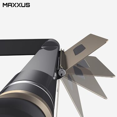 Бігова доріжка MAXXUS M8, 2 к.с., 12 км/год, складна, Bluetooth, бронза