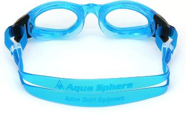 Компактна маска для плавання Aqua Sphere Men's Caiman (синій/прозорий)