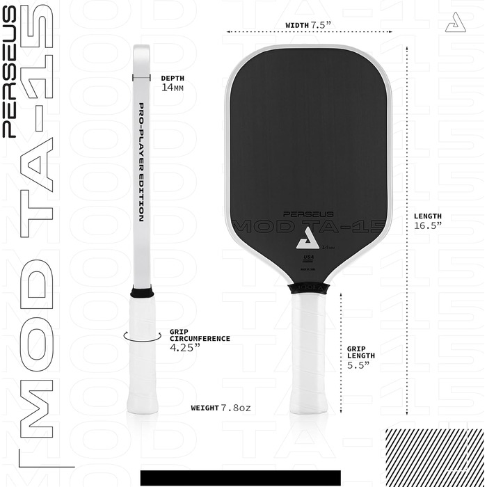 Професійна ракетка для піклболу JOOLA MOD TA 15, композитна