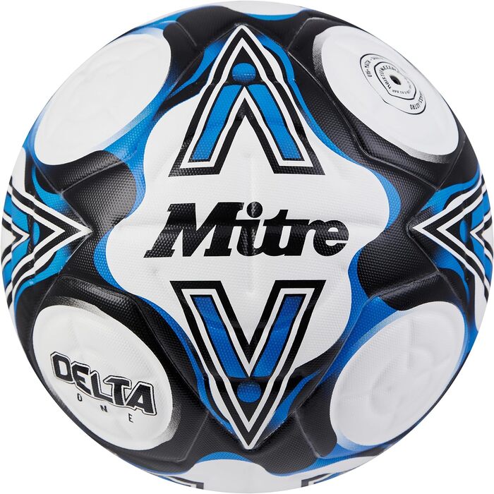 Футбол Mitre Delta Max, Кривавий Помаранчевий/Зелений/Золотий, Розмір 5