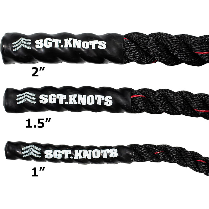 Скакалка SGT KNOTS обтяжена для фітнесу (2,5-5,1 см)