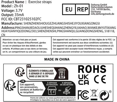 Тренажер для преса Zhailyn EMS Muscle Stimulator з EMS Belt Orange