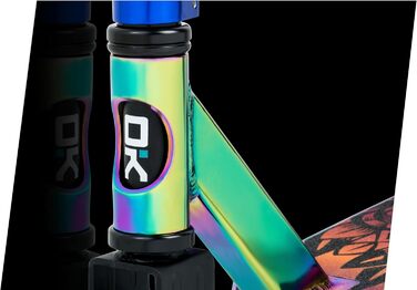 Трюковий самокат SOKE PRO Street Neo Chrome Kick Scooter з кульковим підшипником ABEC 9 Самокат Скутер для дорослих та дітей SOKE