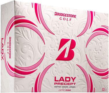 М'ячі для гольфу Lady Precept 2021 рожеві гумові