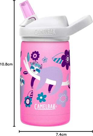 Пляшка CAMELBAK Eddy 350 мл Квітка Лінивець