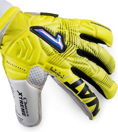 Рукавички воротарські Rinat Egotiko Stellar Alpha, жовті, розмір 40