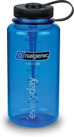 Пляшка для води Nalgene 1 л з широким горлом для кемпінгу та гірського туризму