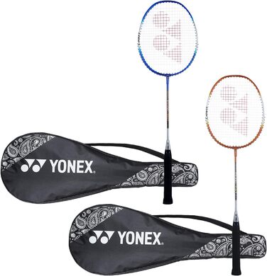 Ракетка Yonex ZR 100 алюміній, набір 2 шт., синій/помаранчевий