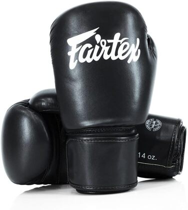 Боксерські рукавички Fairtex BGV27 чорні 16 унцій