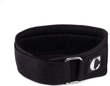 Пояс для важкої атлетики Contraband Black Label 4040, нейлоновий, з липучкою, ширина 12,7 см, з м'якою піною, для пауерліфтингу, бодібілдингу, чоловічий та жіночий