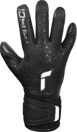 Воротарські рукавички Reusch Boys Pure Contact Junior Unisex з Grip Infinity, для футбольних рукавичок, діти 6+, чорні