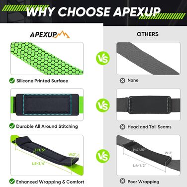 Пояс для важкої атлетики APEXUP з неопреном, нековзним силіконом та бавовною для фітнесу, бодібілдингу, паверліфтингу, станова тяга