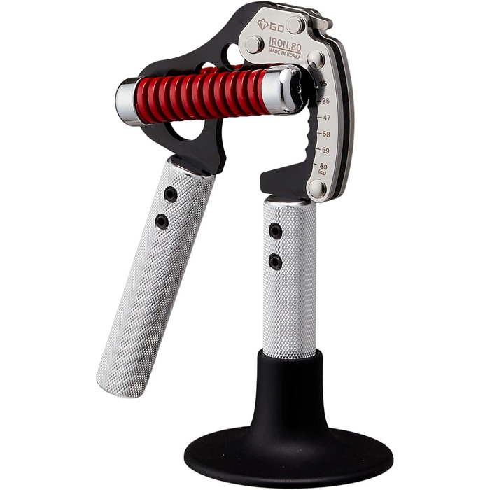 GD GRIP Iron 8 еспандер для рук, регульований, 25-80 кг, тренажер для хвату та передпліччя